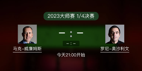 马克-威廉姆斯vs<a href=/zonghesh/aslw/ target=_blank class=infotextkey>奥沙利文</a>赛事前瞻和交手记录